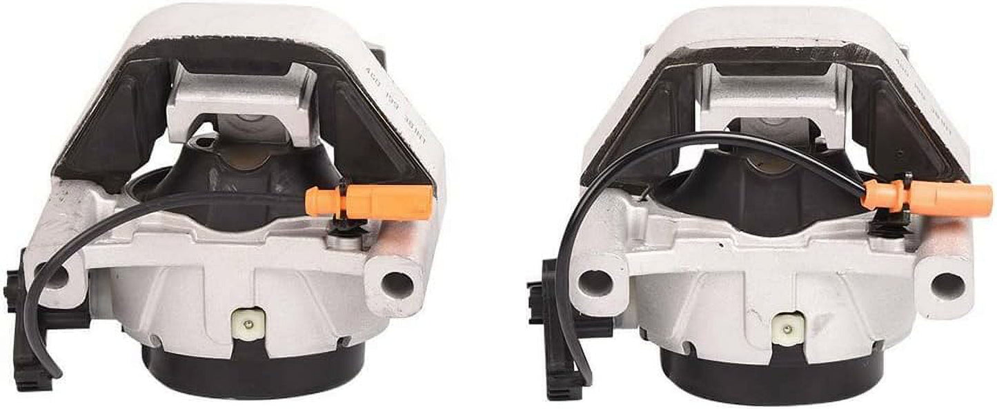 POLARPRA Engine Mounts Left&Right 4G0199381NT 4G0199381LE Compatible with A6 A7 Quattro 2.0L 3.0L L4 V6 A/T After-Market Parts
