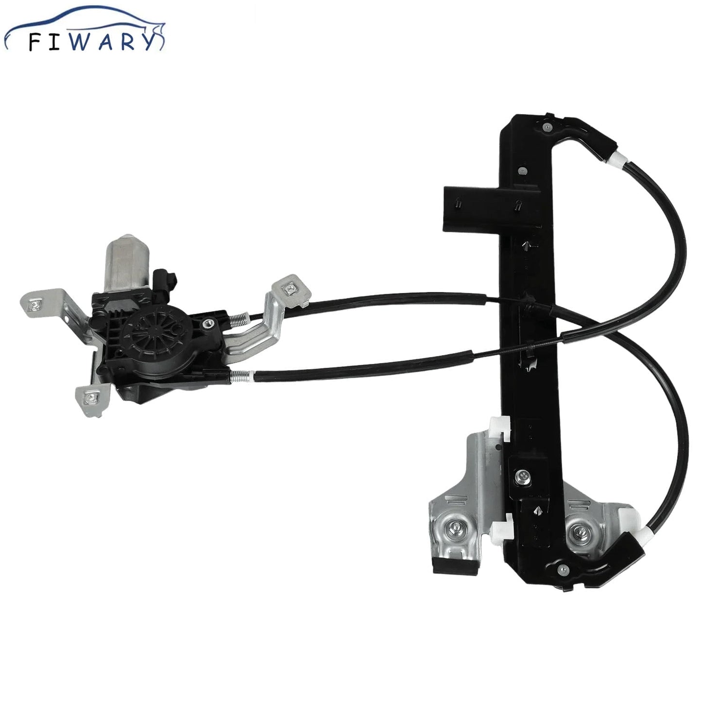 FIWARY 1pc Power Window Regulator For 2000-06 Chevy GMC Tahoe Escalade w/ Motor Rear Driver Side 748-228