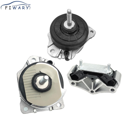 FIWARY 3Pcs Engine Gearbox Mount Kits Fits for 2015-2022 Ford Mustang 2.3T FR3Z6038H FR3Z6038G FR3Z7E373A