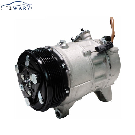 FIWARY AC Compressor CO 22224C Air Conditioning Compressor with Clutch Replacement for 2012-2016 Cadillac SRX 2012 LaCrosse 3.6L