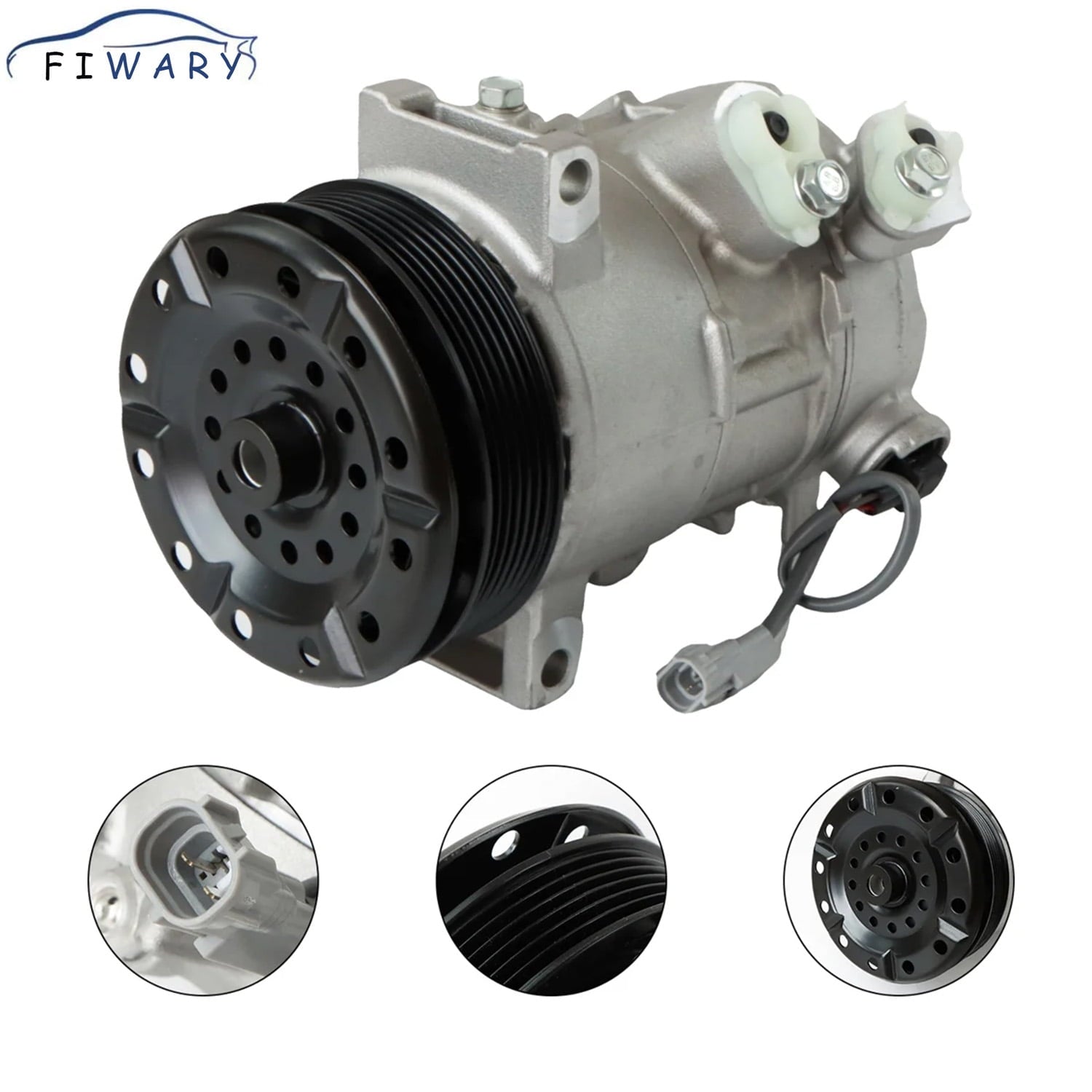 FIWARY AC Compressor Fits for 2009-2016 Jeep Compass 2009-2012 Dodge Caliber CO 30011C