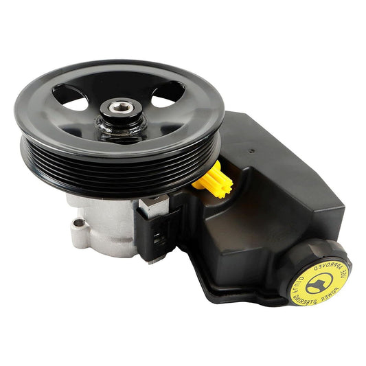NAVOROGE Replace Part OE# 20-38771 52087871 52087871AB 2038771 Compatible with Cherokee L6 4.0L 1997-2001, XJ Wrangler L6 4.0L 1998-2003 Power Steering Pump
