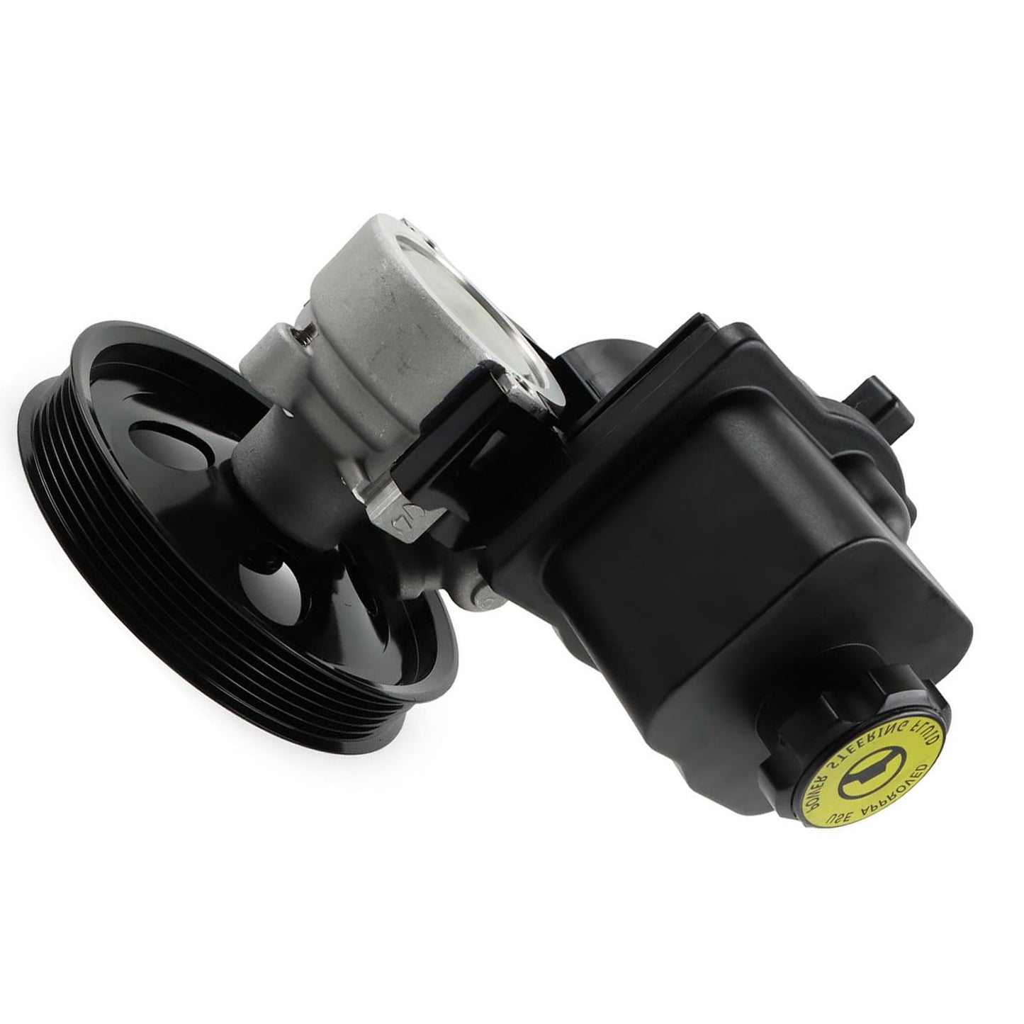 NAVOROGE Replacement Part OE# 20-65990 5029778 15087916 26089214 26112229 8261122 Compatible with Rainier 2004-2007, Trailblazer Envoy 2002-2009, Saab 9-7x 2005-2009 Power Steering Pump