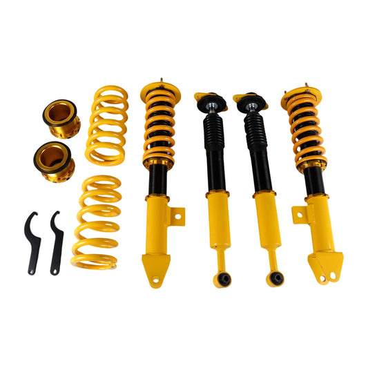 4pcs Coilover Adjustable Height Struts Suspension Springs For Dodge Charger 06-10
