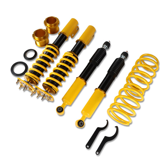 4pcs Coilover Adjustable Height Struts Suspension Springs For Ford Mustang 4th 1994-2004