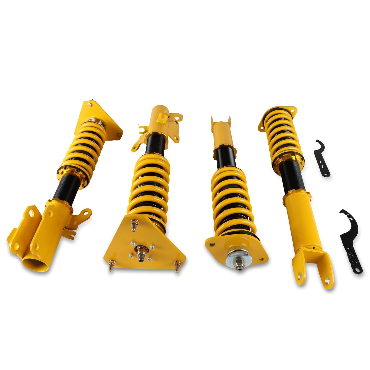 4pcs Coilover Adjustable Height Struts Suspension Springs For Nissan Altima 2007-2015
