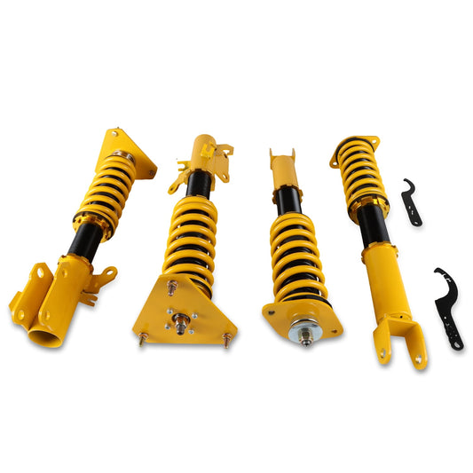 4pcs Coilover Adjustable Height Struts Suspension Springs For Nissan Altima 2007-2015