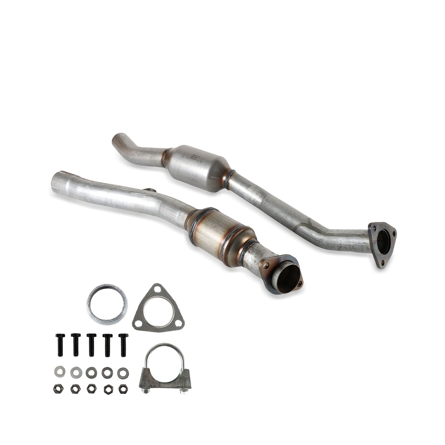 FIWARY 2pcs catalytic converter 2009-2010 Subaru Impreza Outback Legacy Forester 2.5L Rear 55585