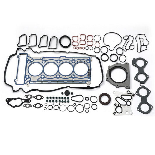 POLARPRA Engine Rebuild Overhaul Gasket Seals Kit Rebuilding Gasket Set Replacement for Mercedes-Benz W204 W212 M271 1.8L Turbocharged
