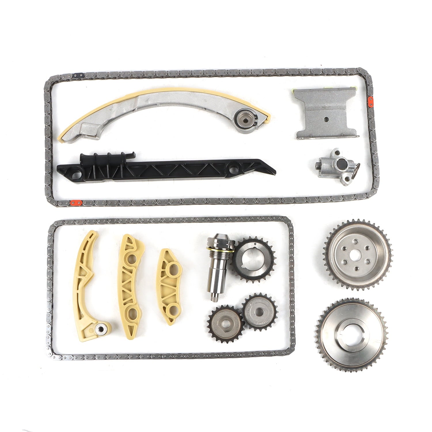 POLARPRA Engine Timing Chain Kit for 2.0L 2.2L 2.4L Buick Chevy GMC Pontiac Saab Saturn