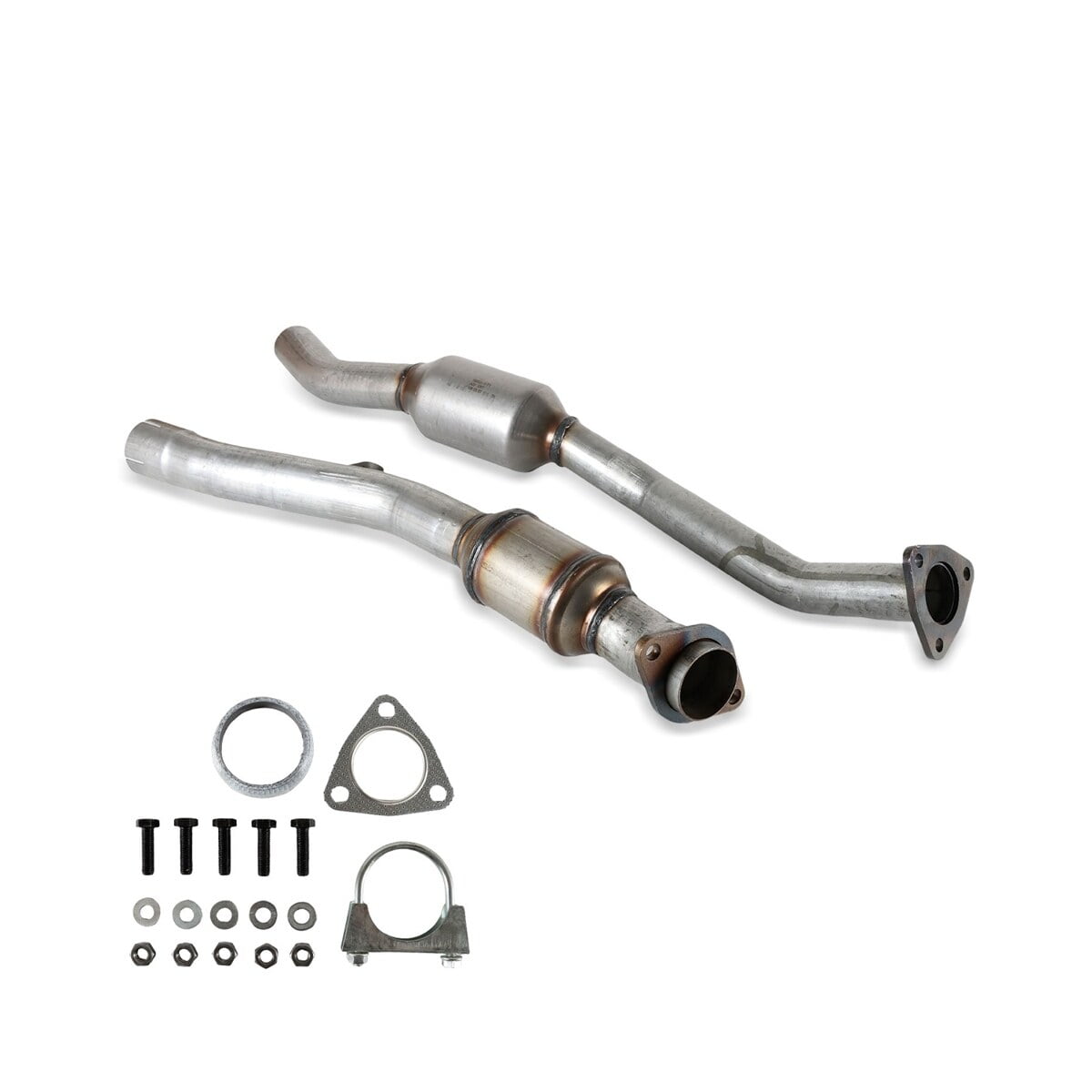 POLARPRA 2pcs catalytic converter 2009-2010 Subaru Impreza Outback Legacy Forester 2.5L Rear 55585