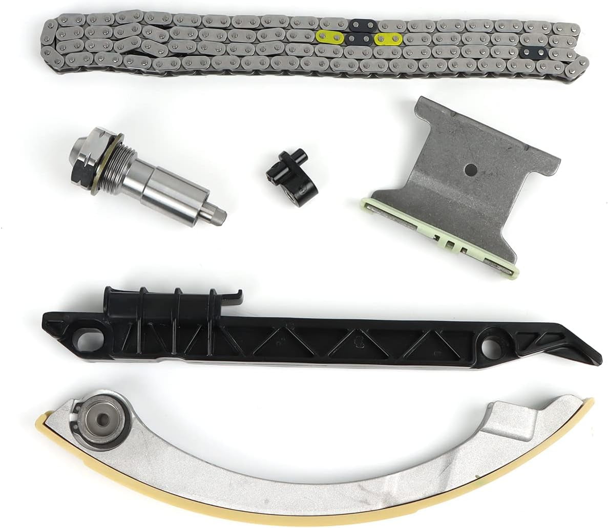 POLARPRA Engine Timing Chain Kit Fits for Buick-Lacrosse Regal Verano,for Impala Astra Cavalier Cobalt,for Pontiac-G5 G6,for Saab 9-3,for Saturn for Terrain Auto Timing Chain Set