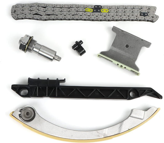 POLARPRA Engine Timing Chain Kit Fits for Buick-Lacrosse Regal Verano,for Impala Astra Cavalier Cobalt,for Pontiac-G5 G6,for Saab 9-3,for Saturn for Terrain Auto Timing Chain Set