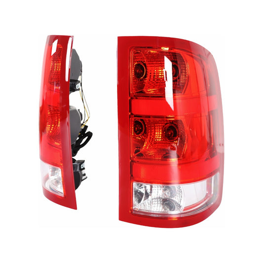 POLARPRA2pcs Tail lights Assembly for For 07-13 GMC Sierra GM2800208,GM2801208