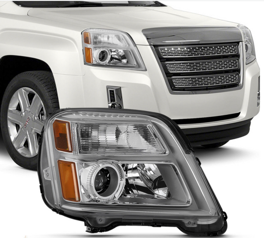 POLARPRA 1pcs Headlight Assembly right For 2010-2015 GMC Terrain SL/SLT/SLE GM2503350 22915381 23319180  Clear+white+yellow