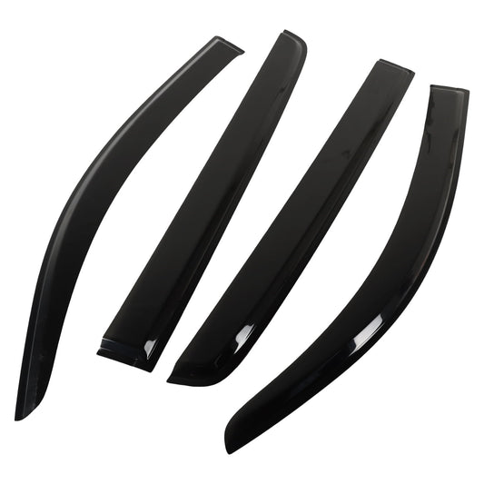 POLARPRA 4PCS Window Visors Deflectors Vent Guards Sun Wind Rain Shield Fits for 2016-2022 Toyota Tundra Crewmax