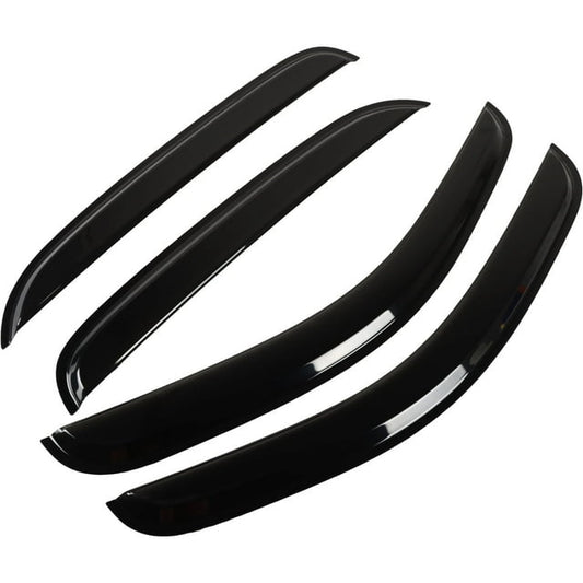 POLARPRA 4PCS Window Visors for 2007-2013 Chevy Silverado 1500/GMC Sierra 1500 Crew Cab