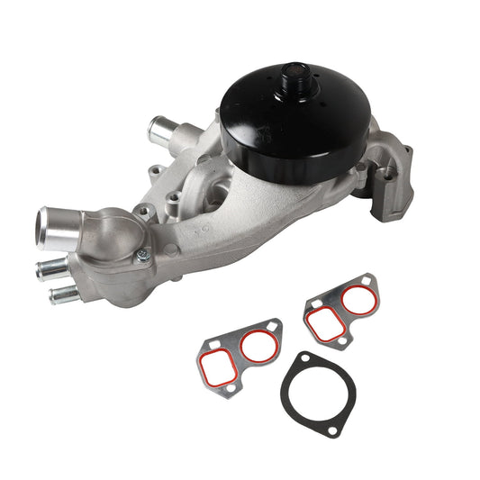 POLARPRA Water Pump With Thermostat For Chevy Silverado Tahoe Suburban GMC Sierra 1500 4.8L 5.3L 6.0L AW6009