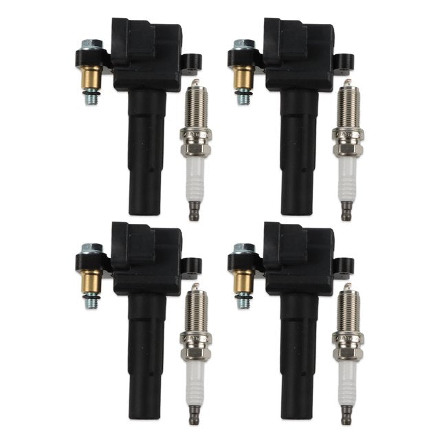 4pcs ignition coils+ 4pcs Iridium Spark Plugs for Subaru Forester 2011-2013 UF665+93893