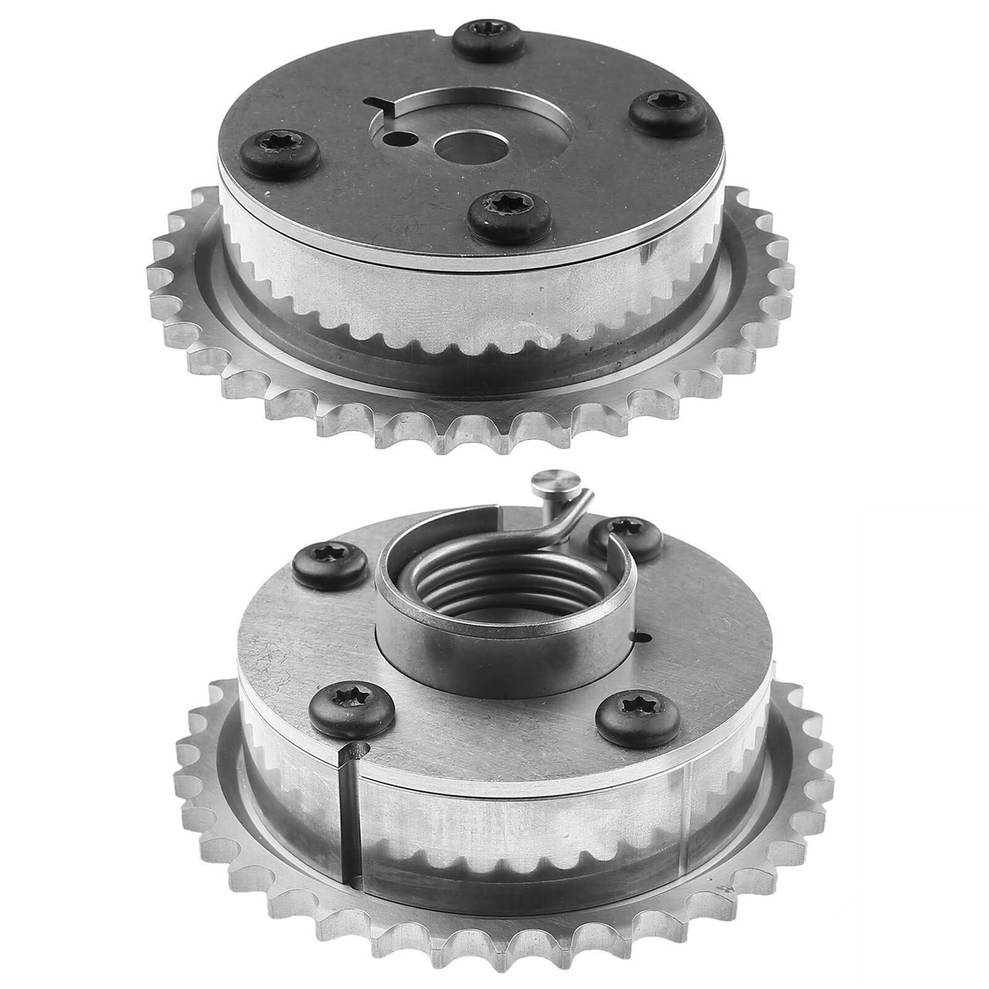 FIWARY 2x Intake Exhaust Camshaft Adjuster Gear for Toyota Camry RAV4 Highlander Venza