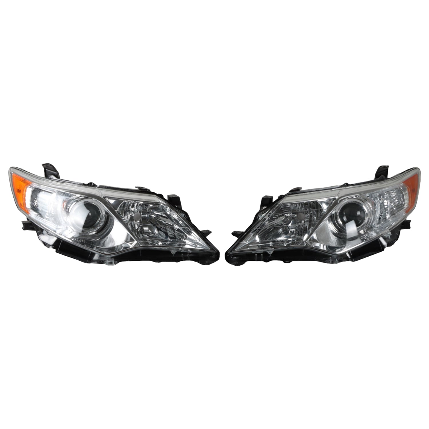 POLARPRA 2pcs Headlight Assembly for 2012-2014 Toyota Camry TO2502211, TO2503211