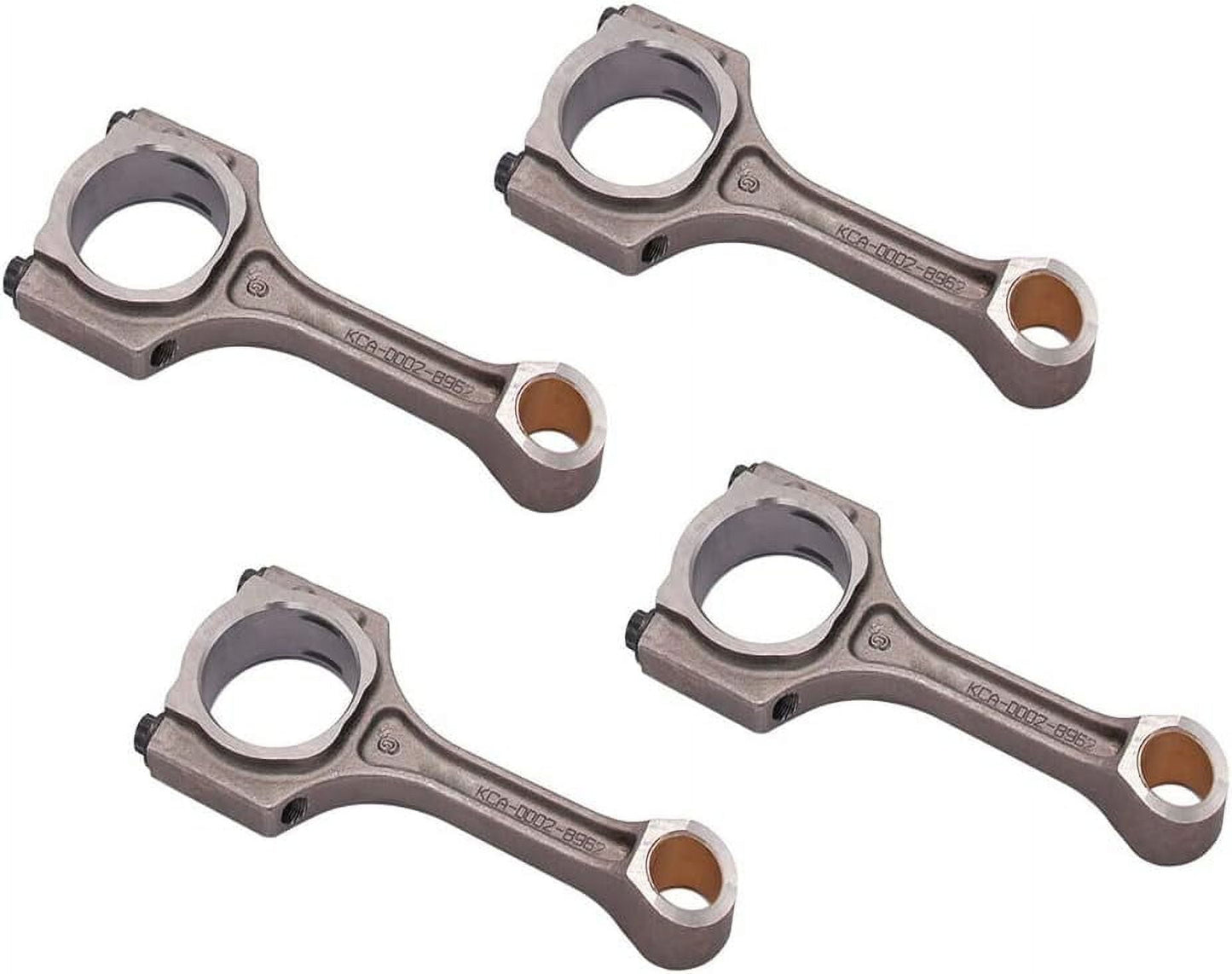 POLARPRA 4pcs Connecting Rods 23510-2G440 23510-2G430 Fits for Kia Sorento Optima Sportage Genesis Coupe Santa Fe Sonata 2.0T/2.0L 2012-2016 after-Market Parts