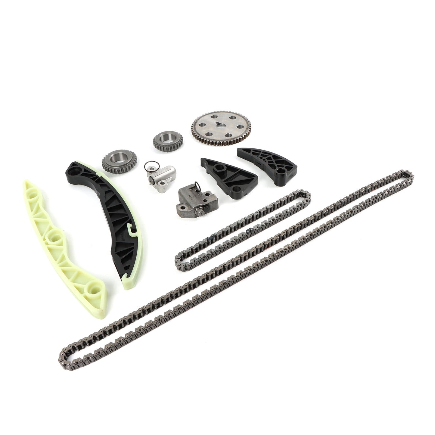 POLARPRA Timing Chain Kit for Genesis Coupe Santa Fe Sonata Tucson 2.4L DOHC G4KC Engine Aftermarket Parts, Replacement OE 23121-25060