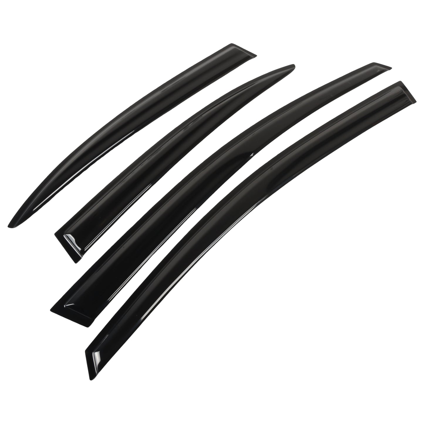 FIWARY 4PCS Window Visors for 2006-2011 Honda Civic£¨4-Door Sedan£©