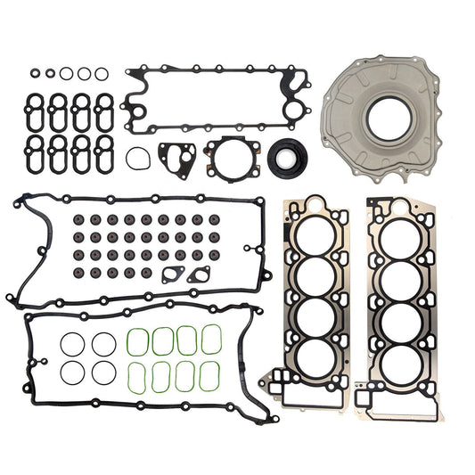 POLARPRA Engine Cylinder Head Gasket Set For Jaguar XE XJ F-Type Land Rover AJ133 5.0L V8