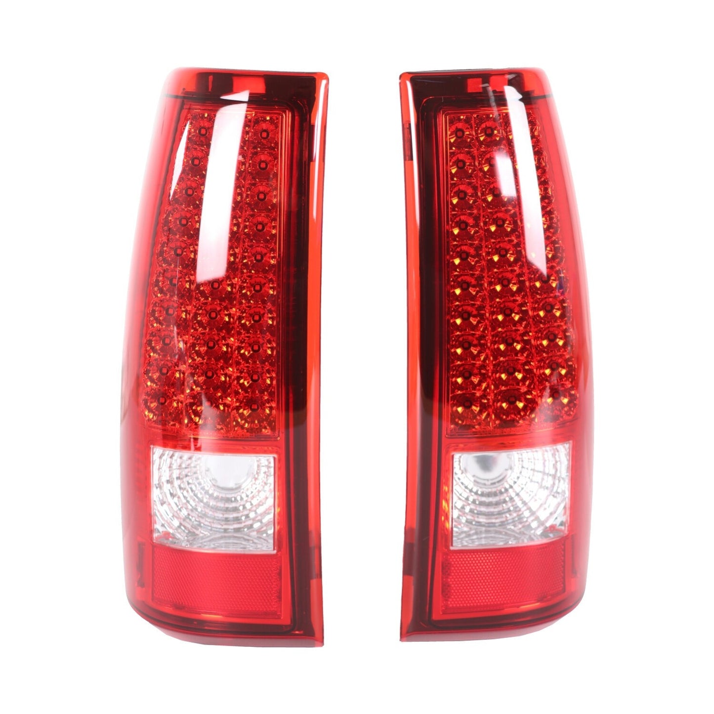 POLARPRA2pcs Tail lights Assembly for 2003-2006 Silverado 1500 GM2800174, GM2801174