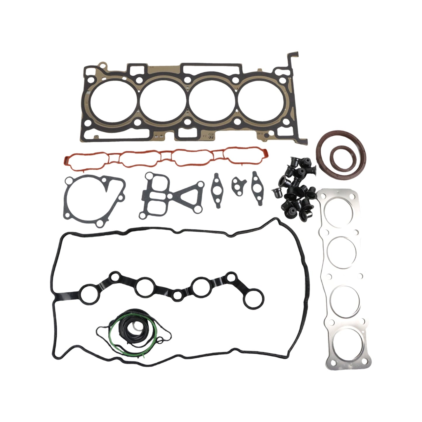 POLARPRA Engine Overhaul Head Gasket Kit For Tucson 2.4L GDI G4KJ 2016-2020, Repair Replacement Kit