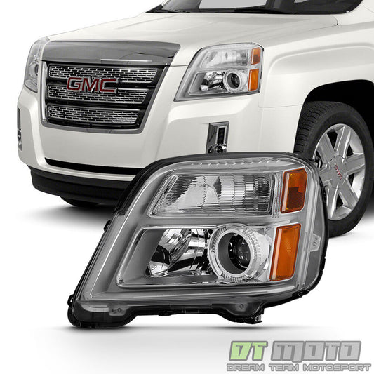 POLARPRA 1pcs Headlight Headlamp Driver Side For 2010-2015 GMC Terrain SL/SLT/SLE GM2502350