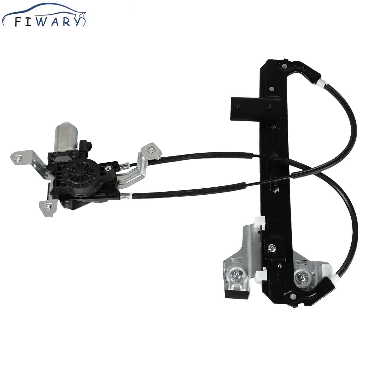 FIWARY 1pc Power Window Regulator For 2000-06 Chevy GMC Tahoe Escalade w/ Motor Rear Driver Side 748-228