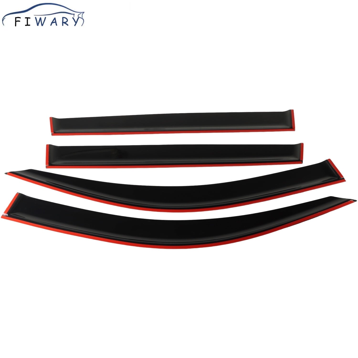 FIWARY 4PCS Window Visors Fits for 2018-2023 Volkswagen Tiguan