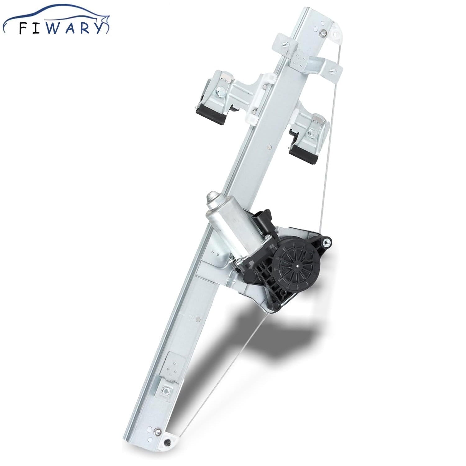 FIWARY 741-388 Window Regulator Driver Side Rear with Power Window Motor for GMC Silverado 1500 2500HD 3500HD GMC 1500 2500HD 3500HD 2007-2013
