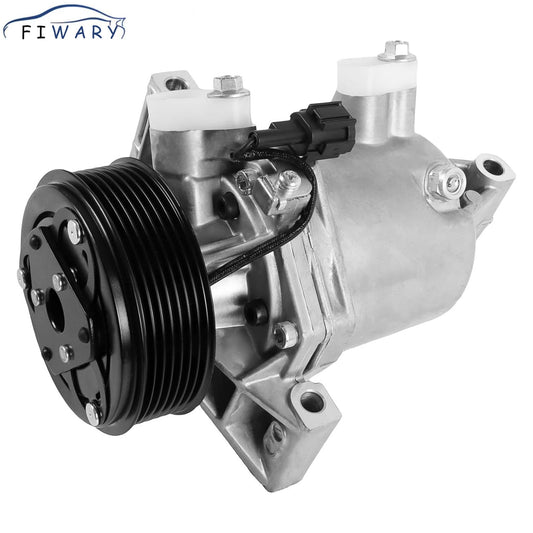 FIWARY AC Compressor CO 29099C Air Conditioning Compressor Replacement for 2012-2019 Versa Note 1.6L 1598CC, 2012-2014 Juke 1.6L 1618CC, 2011 Versa 1.8L 1798CC