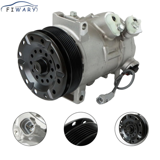 FIWARY AC Compressor Fits for 2009-2016 Jeep Compass 2009-2012 Dodge Caliber CO 30011C