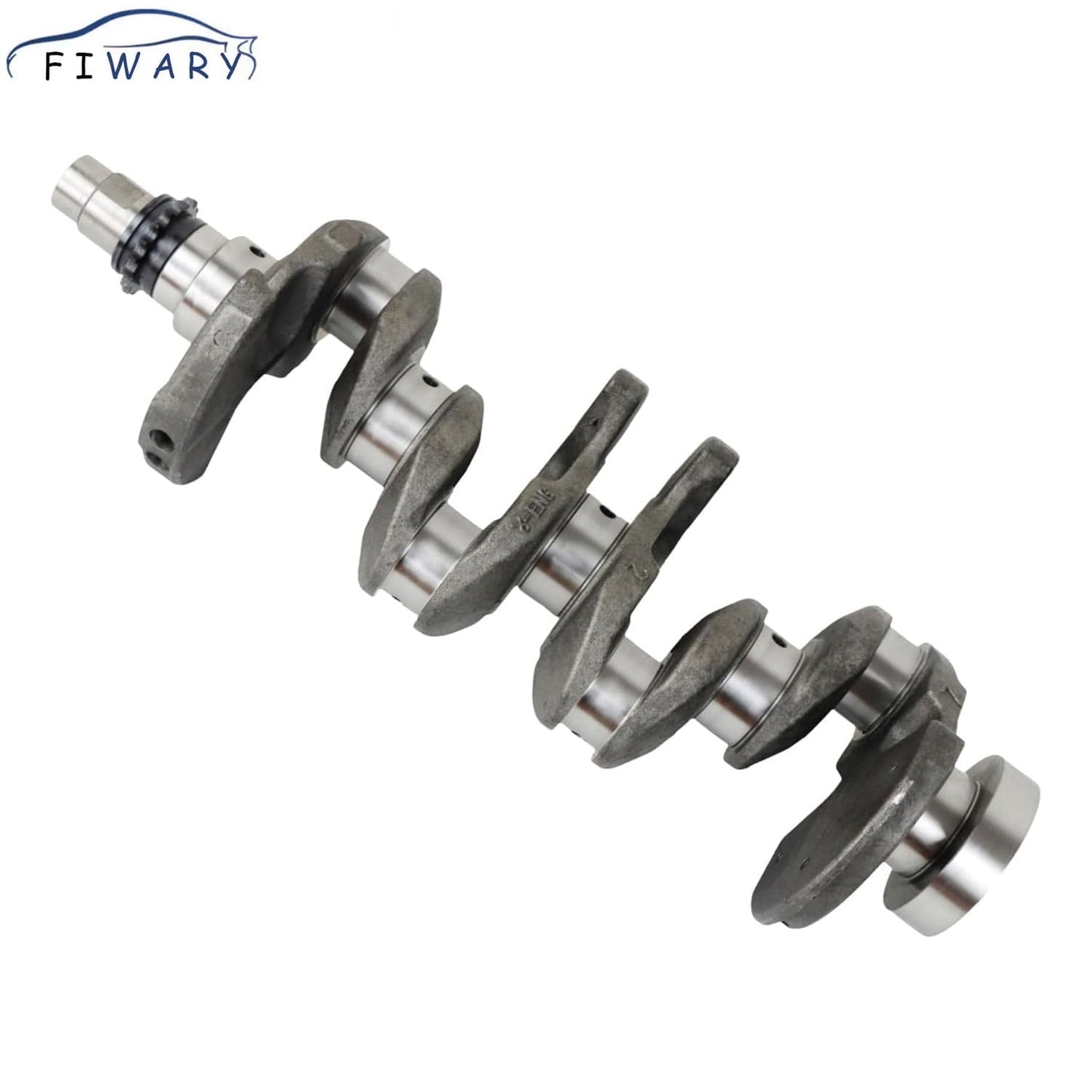 FIWARY Crankshaft Fits for Hyundai Accent Veloster Kia Rio Soul 1.6L 2012-2019 23110-2B610