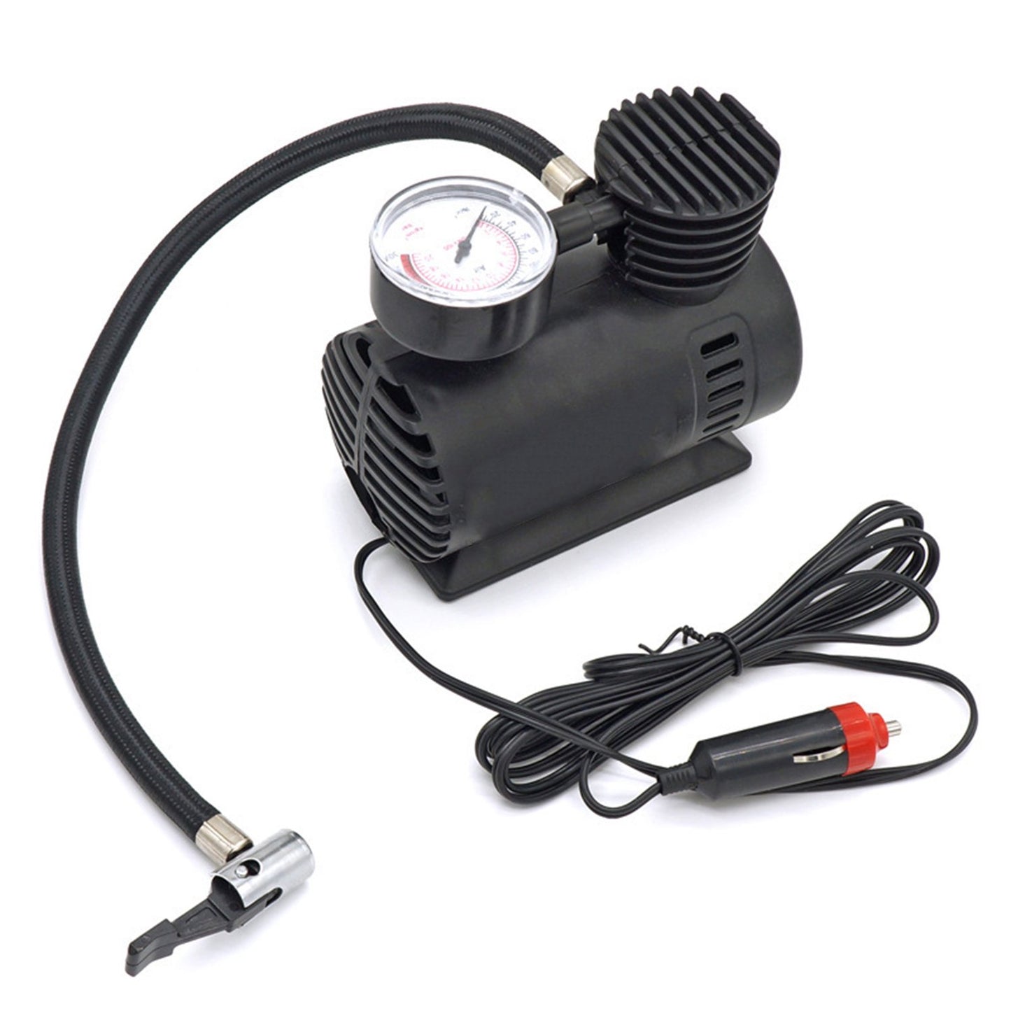 LOUVEROLA 1Pc Mini Air Pump For Car Motorcycle ATV 12V, 250 PSI