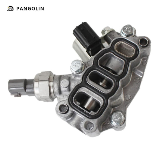 PANGOLIN 15810-RKB-J01 VTEC Timing Solenoid Spool Valve Assembly With Gasket Fit for Odyssey V6 3.5L EX EXL EXL-T Accord Hybrid 2005-2007 Pilot 2WD Models 3.0L 2006-2008 Replace Parts