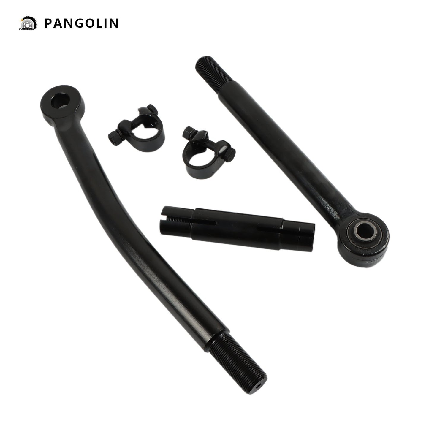 PANGOLIN 2Pcs 0-8" Lift Adjustable Track Bar Fits for 2005-2016 F-250, 2005-2016 F-350 Lift Front Suspension Adjustable Track Bar