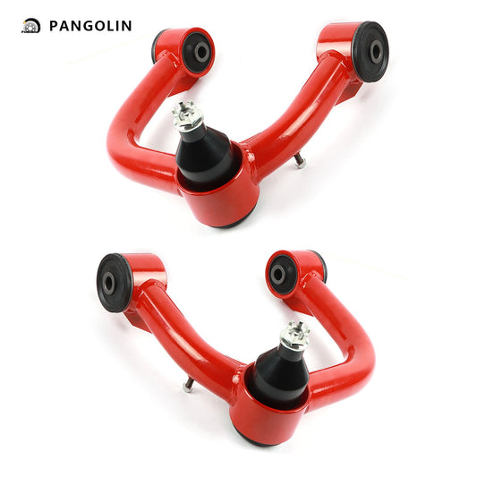 PANGOLIN 2Pcs 2-4" Lift Front Upper Control Arms Fits for 2003-2022 Toyota 4Runner FJ Cruiser, 2003-2016 Lexus GX470 GX460 Control Arms Adjustable Suspension Control Arms with Ball Joint