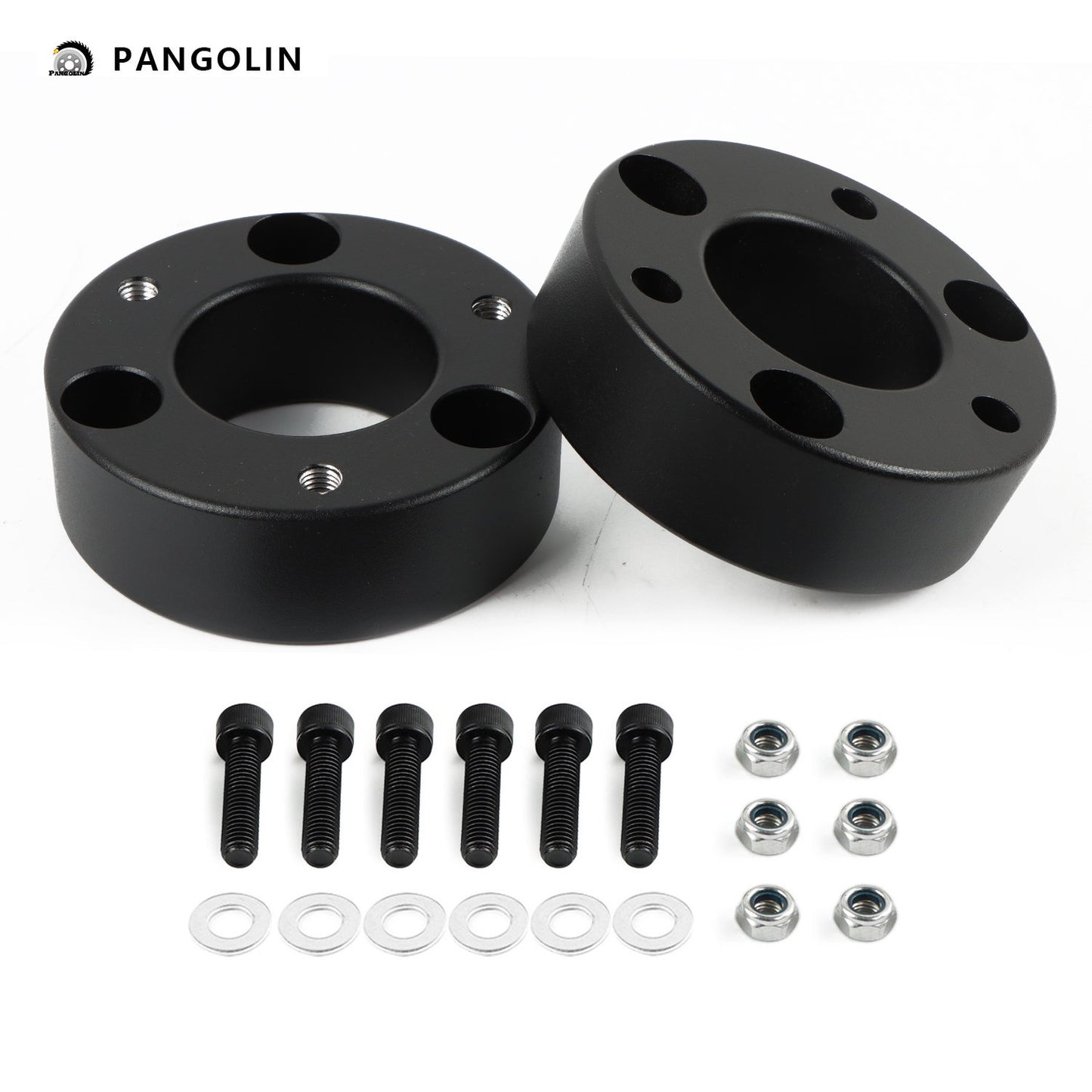 PANGOLIN 2Pcs 2.5" Front Leveling Lift Kit Fit for 2006-2021 Dodge Ram 1500, 2005-2011 Dodge Dakota, 2006-2009 Raider Suspension Leveling Kit Automotive Professional Replacement Parts