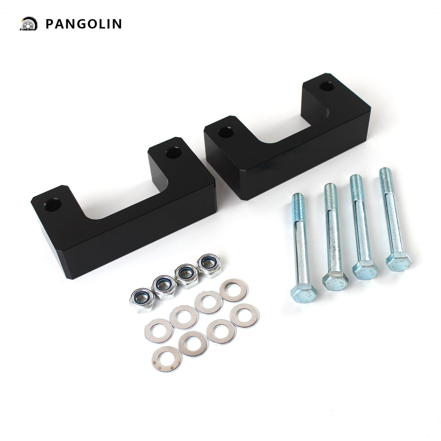 PANGOLIN 2Pcs 2.5" Front Leveling Lift Kit Fit for 2007-2019 Chevrolet Silverado 1500 Tahoe Suburban Avalanche, GMC Sierra Yukon Suspension Leveling Kit Automotive Professional Replacement Parts