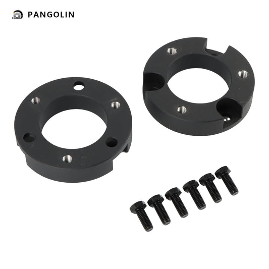 PANGOLIN 2Pcs 2" Front Leveling Lift Kit Fit for 1999-2006 Toyota Tundra, 2001-2007 Toyota Sequoia Suspension Leveling Kit Automotive Professional Replacement Parts