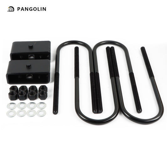 PANGOLIN 2Pcs 2" Rear Leveling Lift Kit Fit for 1999-2016 F-250 Super Duty, 1999-2016 F-350 Super Duty, 2000-2005 Excursion Suspension Leveling Kit Automotive Professional Replacement Parts