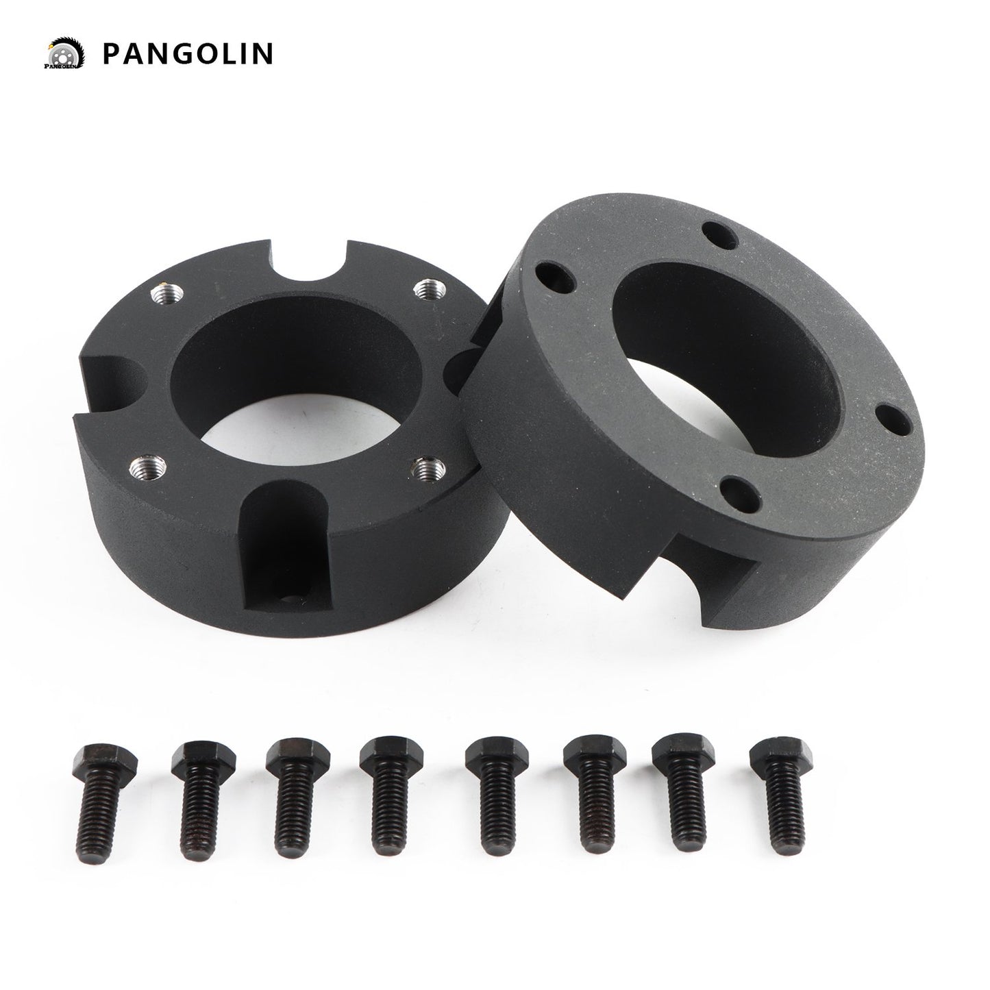 PANGOLIN 2Pcs 3" Front Leveling Lift Kit Fit for 2007-2021 Toyota Tundra, 2007-2021 Toyota Sequoia 2WD/4WD Suspension Leveling Kit Automotive Professional Replacement Parts