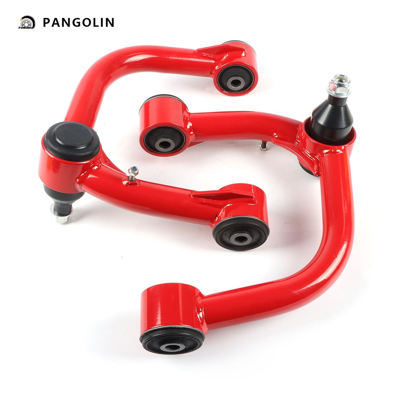 PANGOLIN 2Pcs Lift Front Upper Control Arms Fits for 2005-2022 Toyota Tacoma Control Arms Adjustable Suspension 2-4" Control Arms with Ball Joint