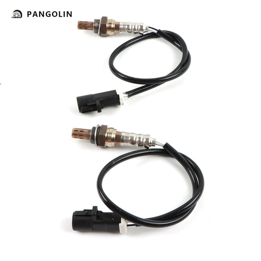 PANGOLIN 2Pcs Oxygen Sensors Fits for 1990-2010 Mustang F-150 F-250 F-350 Focus, Lincoln LS, Mazda B2300 CX-9 Upstream & Downstream O2 Oxygen Sensor Replacement Part OE 234-4127, SG1806, SG1807