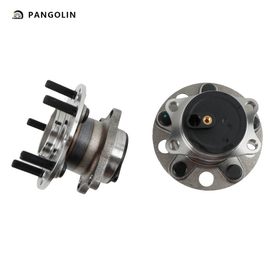 PANGOLIN 2Pcs Wheel Hubs and Bearing Assemblies 512332 Fit for 2007-2016 Jeep Compass Patriot, 2007-2014 Dodge Avenger Caliber Rear Wheel Bearing Hub Assembly Replace Part OE WE60472